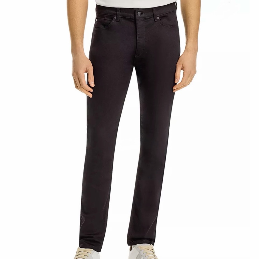 HUGO 708 Slim Fit Jeans in Black Size 36